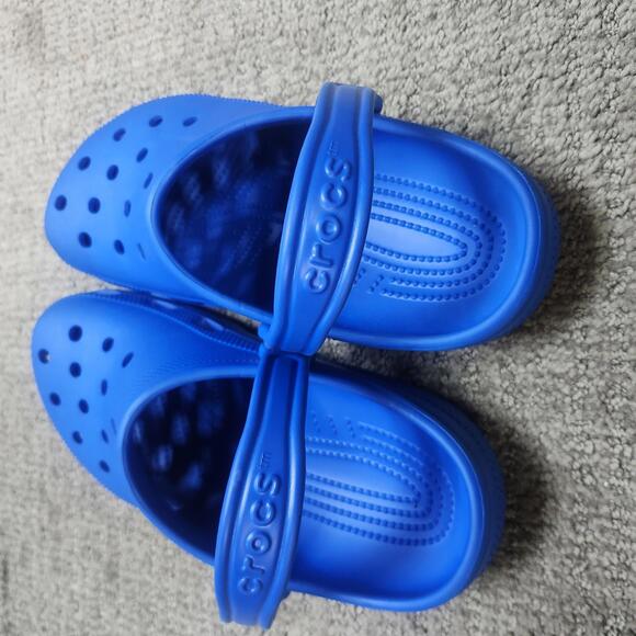 Crocs Slip On Shoes Blue Women’s Size 9 - Picture 3 of 8